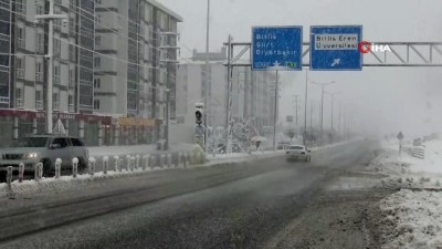 karayollari -  Bitlis’te kar yağışı nedeniyle 28 köy yolu ulaşıma kapandı  Videosu