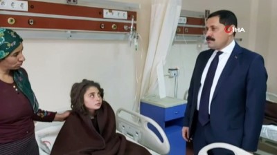 devlet hastanesi -  Evin damı çöktü, 3 çocuk yaralandı  Videosu