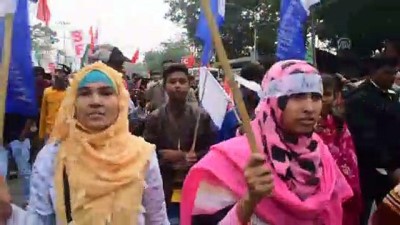 kapsam disi - Hindistan'da protestolar sürüyor - KALKÜTA Videosu