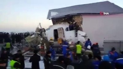 ucak kazasi -  - Kazakistan’da uçak düştü: 14 ölü  Videosu