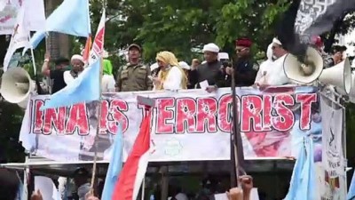 kirim - Endonezya'da Çin’in Uygur Türklerine yönelik hak ihlalleri protesto edildi - CAKARTA  Videosu