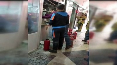 patlama ani -  İzmir'de faciadan dönüldü: Piknik tüpü böyle patladı Videosu