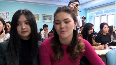 aliyev - Kırgızistan'da 'Türkiye Türkçesi' kursunu tamamlayan kursiyerlere sertifikaları verildi - BİŞKEK Videosu
