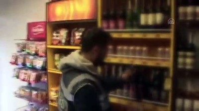 alkollu icecek - KOM koordinasyonunda yılbaşı öncesi sahte içki operasyonu - ANKARA Videosu