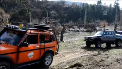 atina - Demirci Dağları'nda off-road yaptılar - MANİSA Videosu