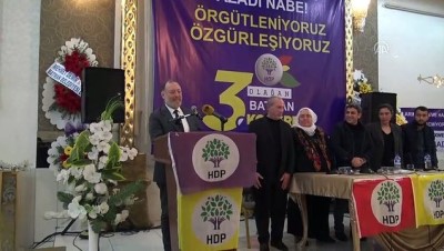 il kongresi - HDP Eş Genel Başkanı Sezai Temelli Batman'da  Videosu