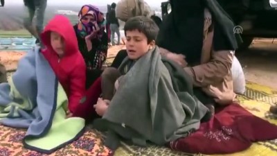 İdlip'ten kaçan Suriyelilerin kış şartlarında zorlu yaşam mücadelesi (2) - İDLİB