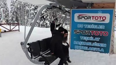 isaf - Ilgaz Dağı Kayak Merkezi yılbaşına hazır - KASTAMONU  Videosu