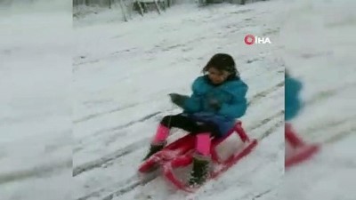kar kalinligi -  İznik’te kar kalınlığı 5 santimetreye ulaştı Videosu