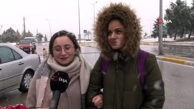 universite ogrencisi -  Kocaeli beyaza büründü  Videosu