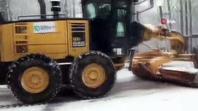 kayak merkezi -  Kocaeli’de 550 belediye personeli kar yağışıyla mücadele ediyor  Videosu