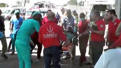 Somali'deki terör saldırısı - 2 Türk'ün cenazesi ile yaralananları Türkiye'ye götüren uçak (2) - MOGADİŞU