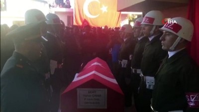 piyade -  Hatay şehidi piyade uzman çavuş Harun Çınar son yolculuğuna uğurlanıyor  Videosu