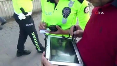 trafik cezasi -  Kadın polisten drone ile sigara uygulaması  Videosu