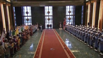 makam araci - Cumhurbaşkanı Erdoğan, Moldova Cumhurbaşkanı Dodon'u resmi törenle karşıladı - ANKARA Videosu