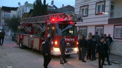 canli yayin -  Hakkında arama kararı bulunan kadın, polisi görünce çatıya çıktı  Videosu