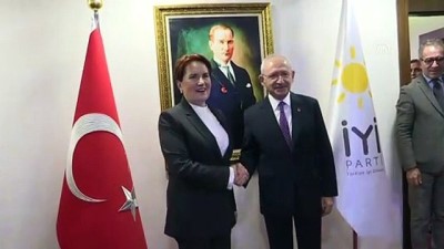 Kılıçdaroğlu, İYİ Parti'yi ziyaret etti - ANKARA
