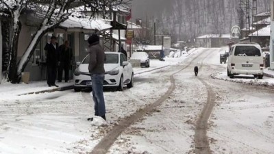 Kırklareli'nde kar yağışı etkili oluyor - KIRKLARELİ 