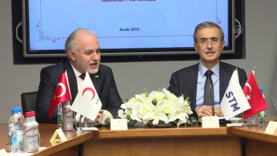 Türk Kızılay ile STM arasında iş birliği protokolü imzalandı - ANKARA 