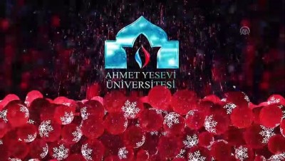 yeni yil mesaji - Ahmet Yesevi Üniversitesi öğrencilerinden Türk dillerinde yeni yıl mesajı - TÜRKİSTAN  Videosu