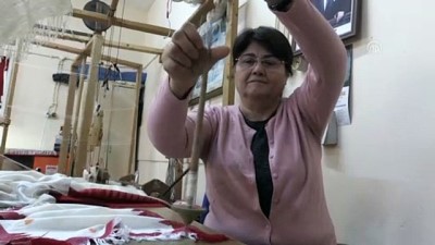 Artvinli kadınlar ehram dokumacılığıyla aile ekonomisine katkı sağlıyor - ARTVİN 