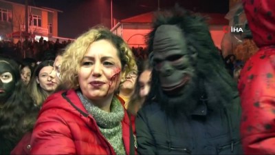 kabak tatlisi -  Edirne ‘Korku’ gecesine hazırlanıyor: ‘Bocuk’  Videosu