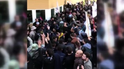 hava saldirisi - Iraklı protestocular ABD'nin Bağdat Büyükelçiliği binasına girdi (2) - BAĞDAT  Videosu