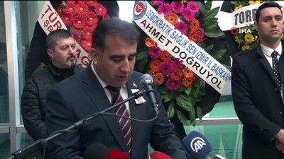  Öldürülen İlçe Sağlık Müdürü Mehmet Fuat Park için Torbalı Devlet Hastanesinde tören düzenlendi 