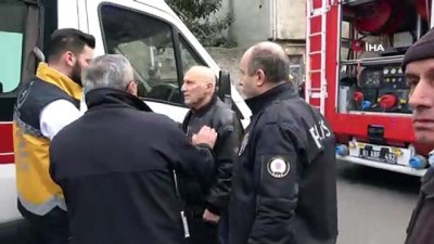 yangin yeri -  Trabzon’da biri kanser hastası 3 kişi yanmaktan son anda kurtarıldı  Videosu