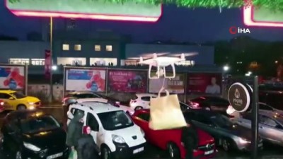 katar -  Türkiye’de bir ilk! Drone ile çorba servisi başladı  Videosu