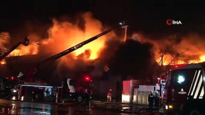 kirkoy -  Zeytinburnu’nda yanan fabrika böyle çöktü  Videosu