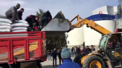 kamyon kasasi -  Ayağı kırılan işçiye sağlık görevlilerinden kepçeli müdahale  Videosu