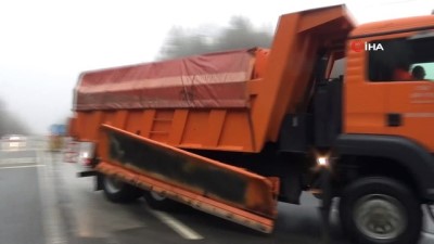 karayollari -  Bolu Dağı’nda kar yağışı ve sis  Videosu