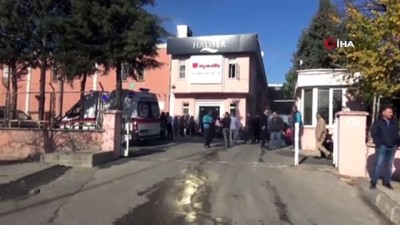 yangin tupu -  Halı fabrikasında yangın: 7 personel yangın söndürme tüpünden çıkan gazdan zehirlendi  Videosu