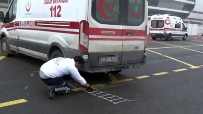 ambulans soforu -  Hayat kurtarmak için zamanla yarışan Ambulans şoförleri bu sefer birbirleriyle kıyasıya yarıştı  Videosu