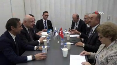  - Çavuşoğlu, Interpol Genel Sekreteri Stock İle Görüştü