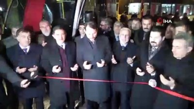  Ağrı’da 66 yeni halk otobüsü hizmete başladı