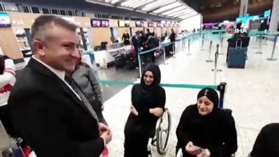 kutsal toprak - Türkiye Paralimpik Atletizm Milli Takımı Umre'ye gitti Videosu