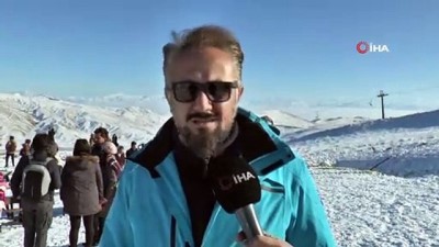 pinarli -  Erciyes'te sezon öncesi ziyaretçi yoğunluğu başladı  Videosu