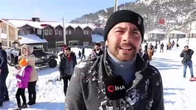 gunesli -  Zigana Kayak Merkezinde tatilci yoğunluğu  Videosu