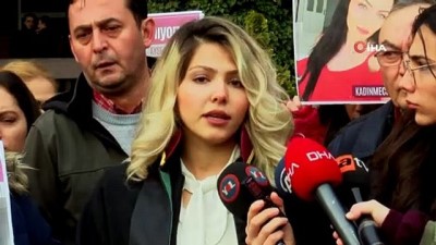  Ayşe Karaman'ın babası dava öncesi basın açıklaması sırasında isyan etti 