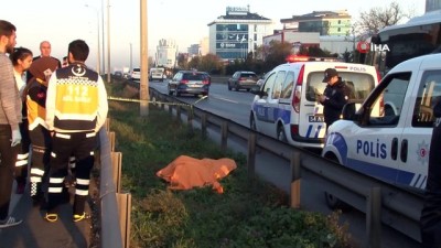 emniyet seridi -  E- 5 karayolunda erkek cesedi bulundu  Videosu