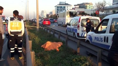 emniyet seridi -  E- 5 karayolunda erkek cesedi bulundu  Videosu