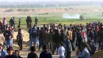 insani kriz - Gazze'deki 'Büyük Dönüş Yürüyüşü' gösterileri 45. cumasında (1) - HAN YUNUS Videosu