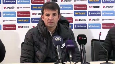 Boluspor -Afjet Afyonspor maçının ardından - Kaynak ve Çelik - BOLU