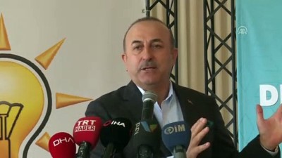 Çavuşoğlu: 'Buradan ne kadar güçlü çıkarsak Türkiye'nin istikrarı da o kadar pekiştirilmiş olur' - ANTALYA 
