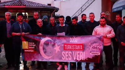 giyabi cenaze namazi - Çin'e Doğu Türkistan protestosu - OSMANİYE  Videosu
