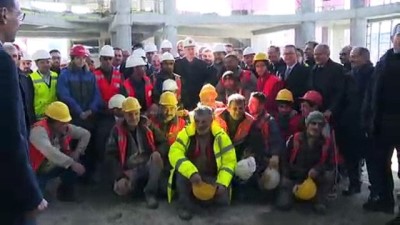 Cumhurbaşkanı Erdoğan Taksim Camisi inşaatını gezdi (2) - İSTANBUL