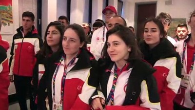 buz pateni - EYOF 2019'un Türkiye kafilesi Bosna Hersek'te - SARAYBOSNA  Videosu