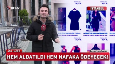 Hem aldatıldı hem nafaka ödeyecek!